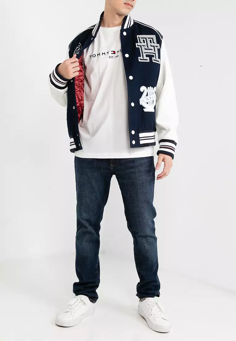 Buy Tommy Hilfiger Relaxed Varsity Jacket Tommy Hilfiger 2025