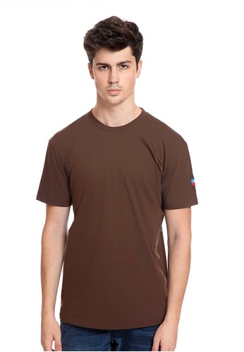 Endorse brown Endorse Tshirt H Flag Basic Brown - END-RK011 5EB84AA8ABC4BBGS_1