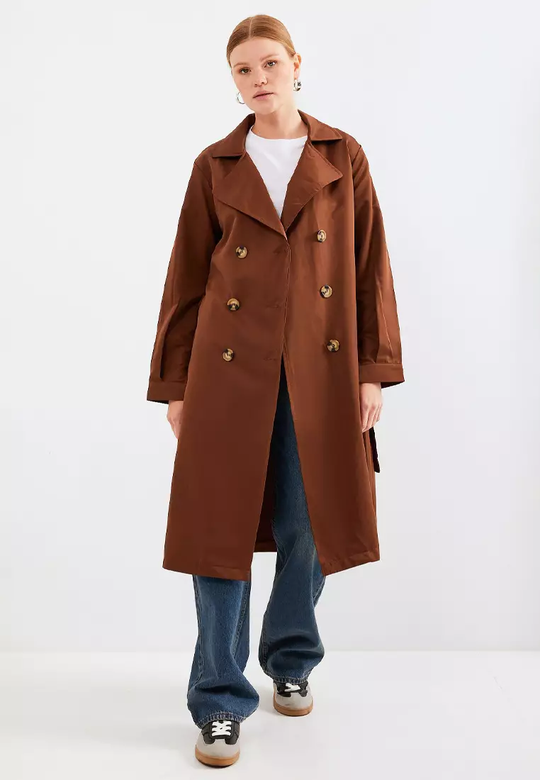 Double Breasted Trench Coat