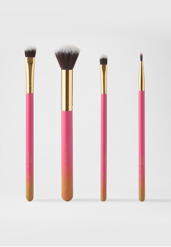 LUXIE Luxie Summer Daze Brush Set - Pink & Orange D0EB7BE7DBB8D9GS_1