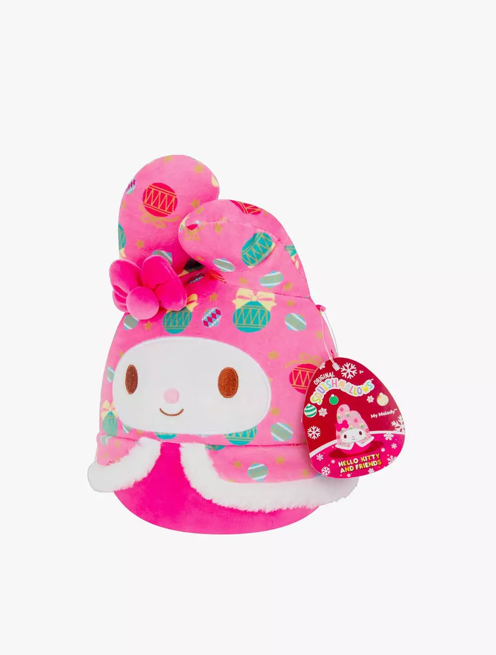 Squishmallows 8 Inch Hello Kitty & Friends Holiday My Melody - SQMSQSN00774