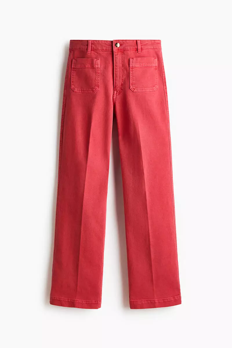 Wide High Jeans