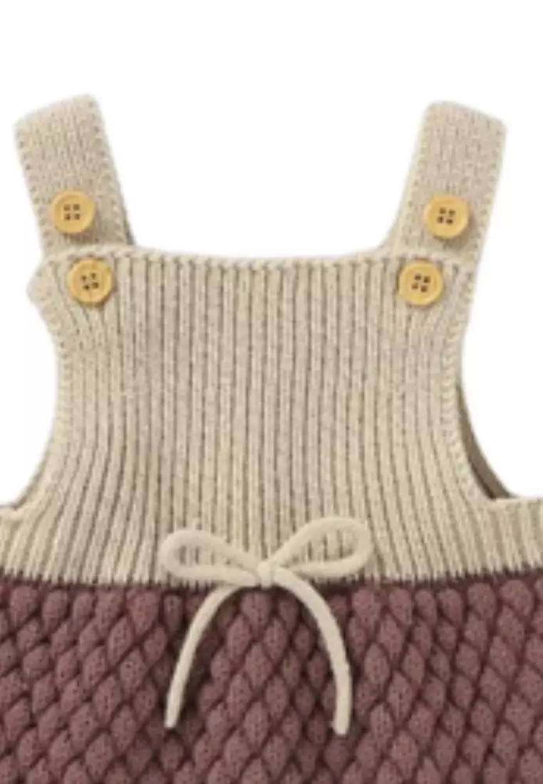 Artemis Romper Set - Brown