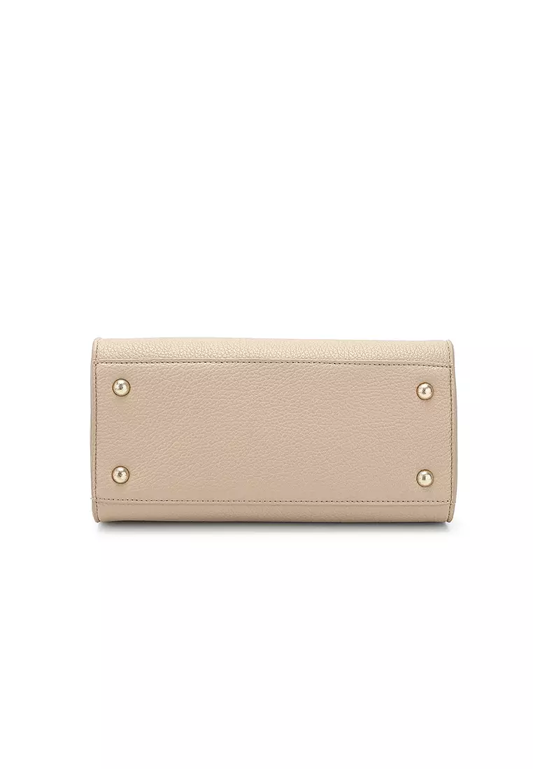 Women's Top Handle Bag / Sling Bag / Crossbody Bag / Shoulder Bag - Khaki / Coffee