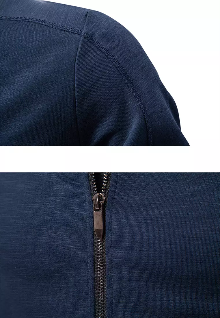 Business Zipper Baseball Jacket AX-JK5012