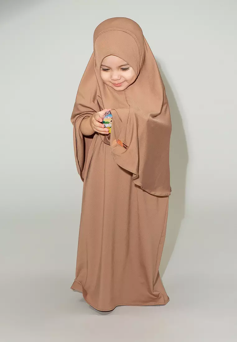 Shameera Prayer Set Kids Series 2 Hazelnut (1-2 Tahun)