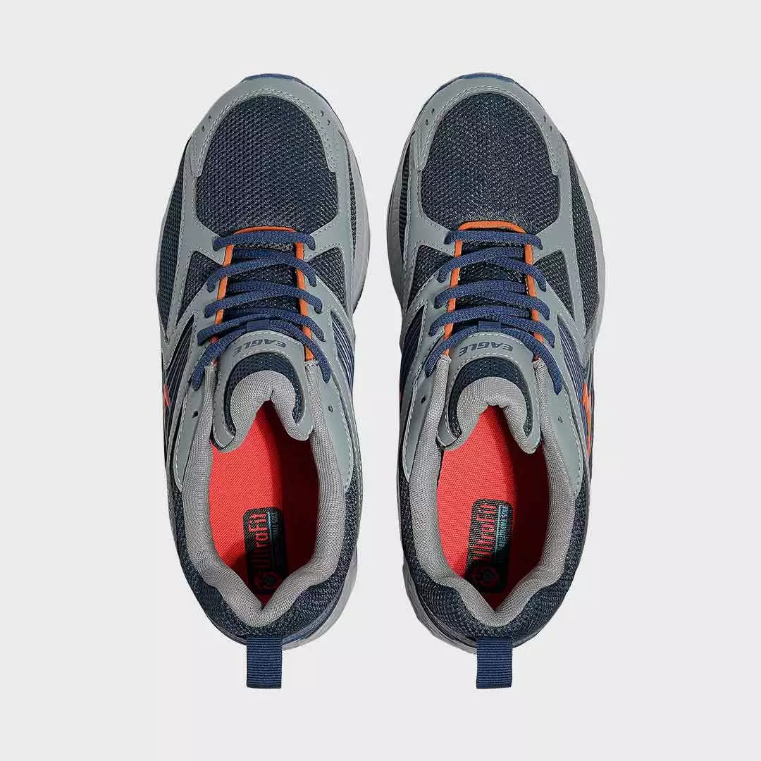 Eagle Sepatu Sneakers Lifestyle Versa – BIRU TUA/ABU-ABU