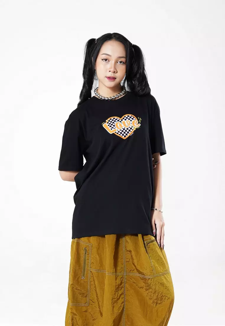 3Second Women's T-Shirt Short Sleeve Cotton 080424