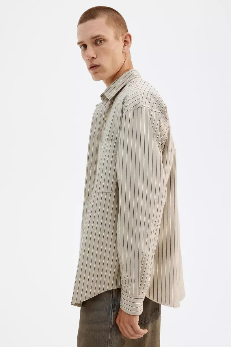 Loose Fit Poplin shirt