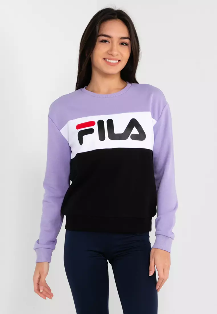 Buy FILA Crew Sweatshirt 2023 Online | ZALORA Singapore