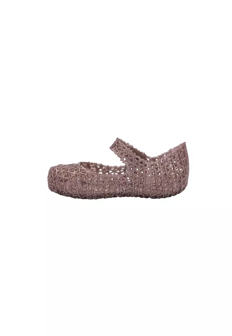 Mini Campana Papel BB Toddlers Flats - Rose Glitter