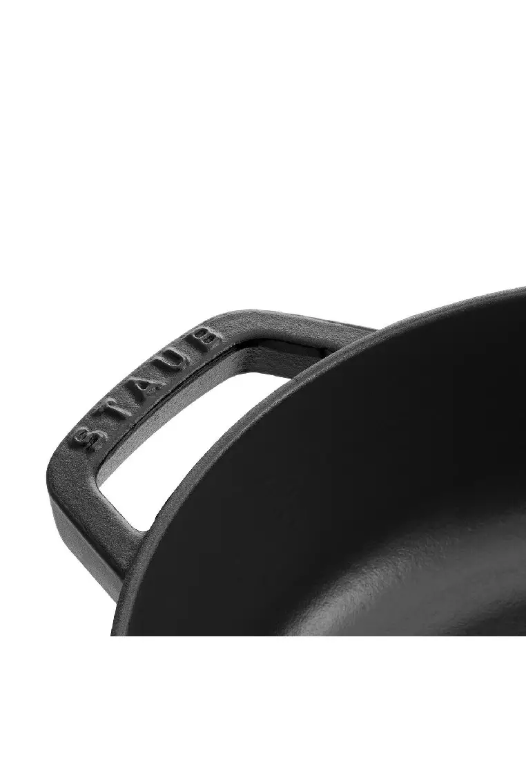 Buy STAUB Staub Cast Iron 28cm Braiser Sauté Pan With Chistera Lid