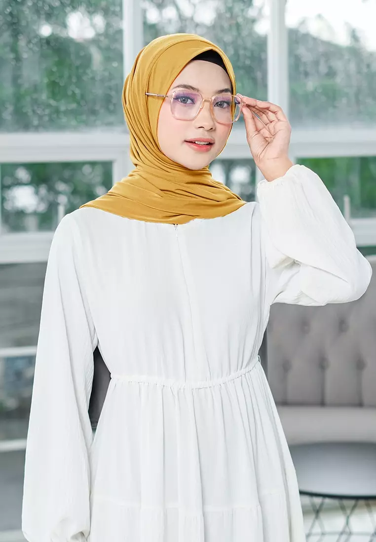 HIJAB INSTAN ZENYA - MUSTARD