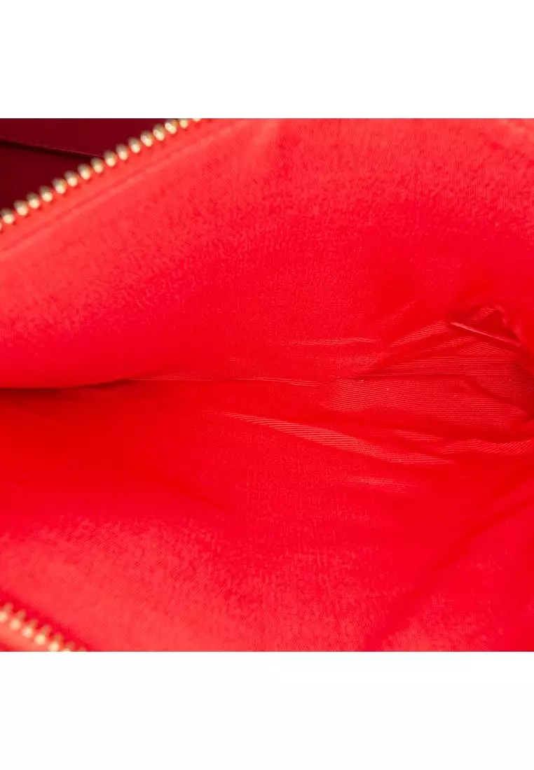 Pre-Loved Christian Louboutin Calfskin Spike Ipad Case