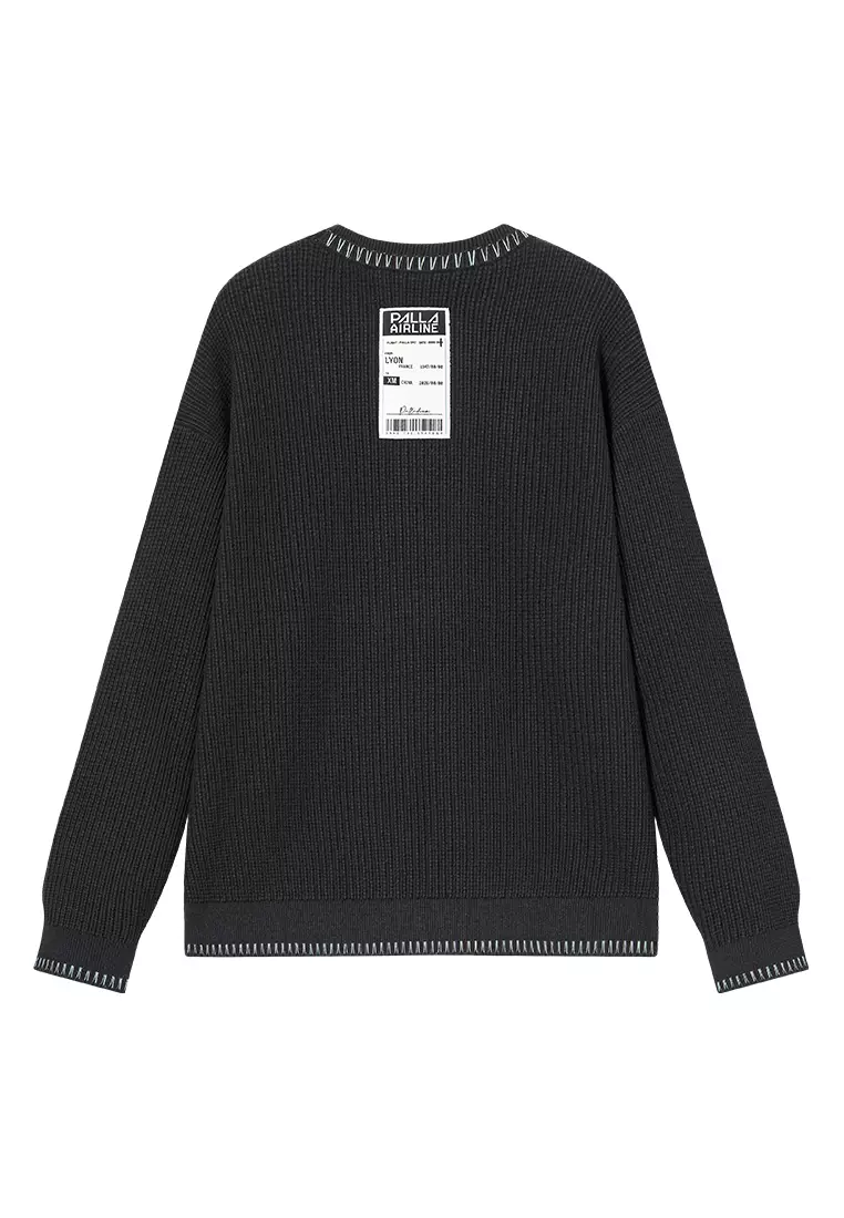 男裝 PALLADIUM LOGO 明線冷衫 針織衣