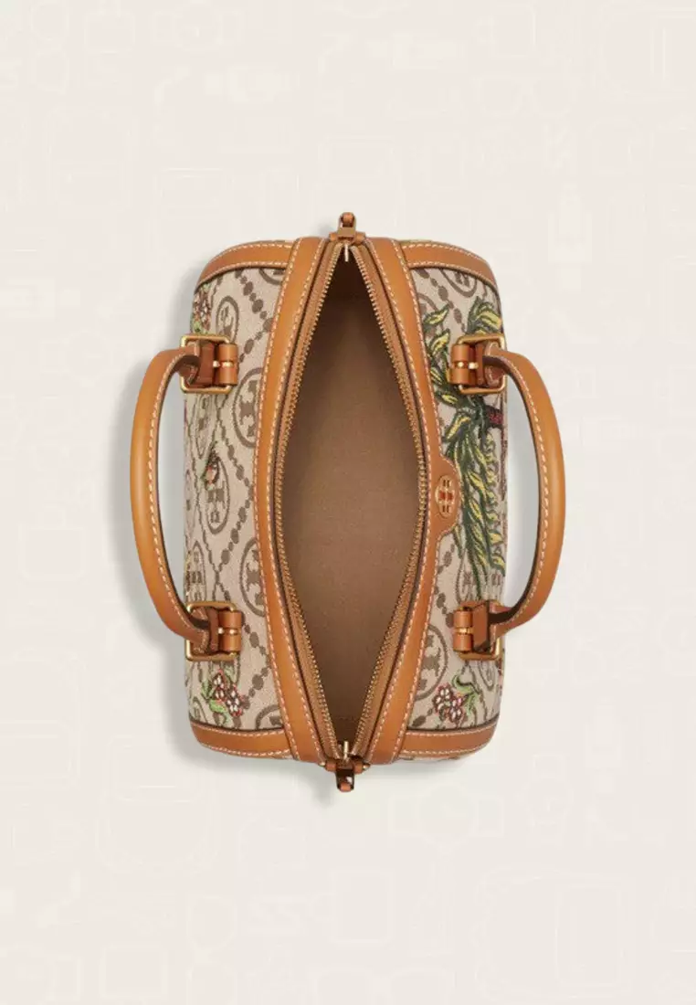 Tory Burch T Monogram Jacquard Embroidered Duffle Hazel