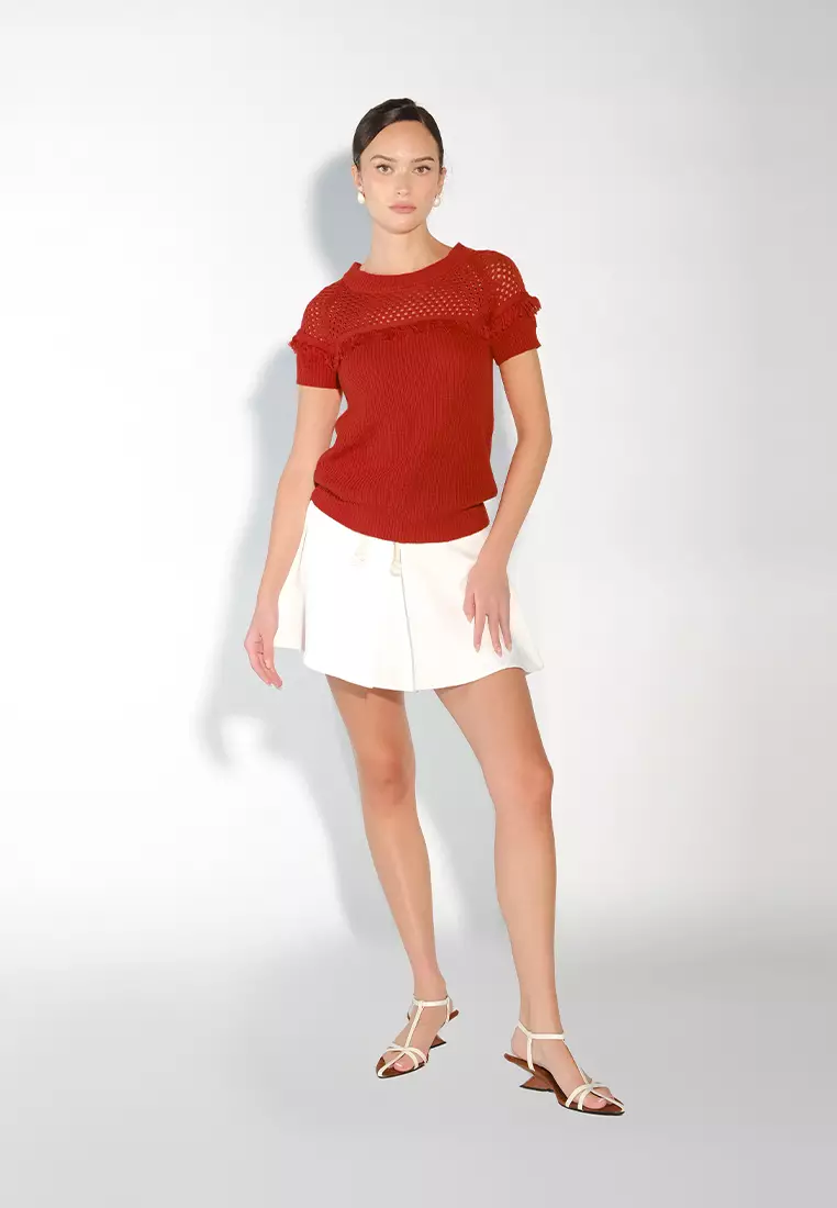 Sari- Sari Luway Short Sleeve Top