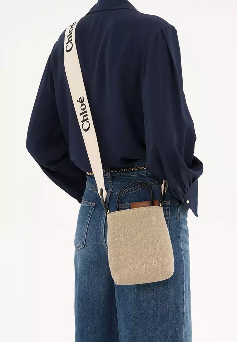 Sense MicTote Bag in Beige/Black