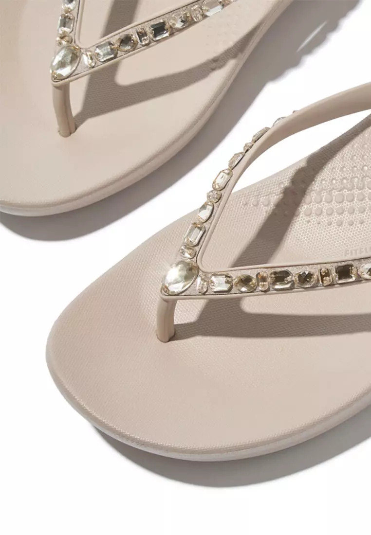 Iqushion Multi-crystal Ergonomic Flip-flops