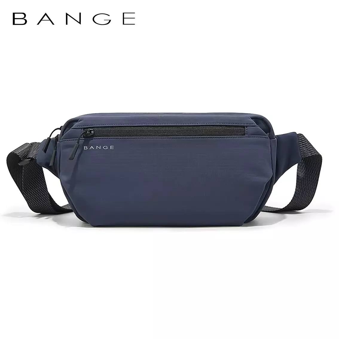 BANGE BG7851 Tas Selempang Pria Crossbody Sling Chest Waist Bag Ringan Cowok - NAVY