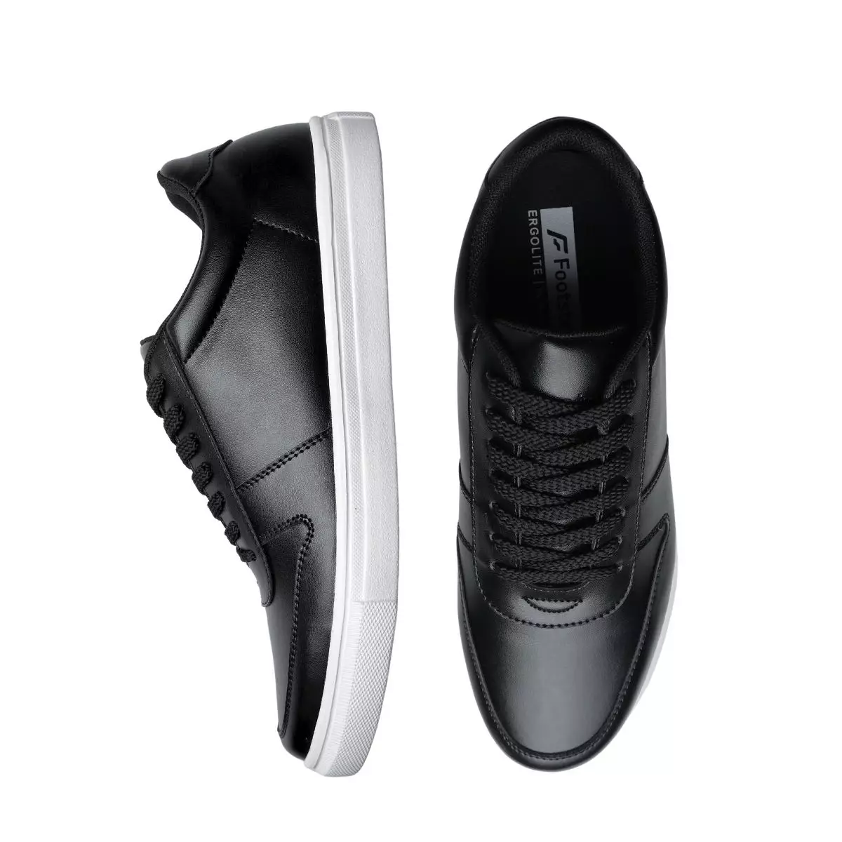 Sepatu Pria Footstep Footwear - Fonte White Black