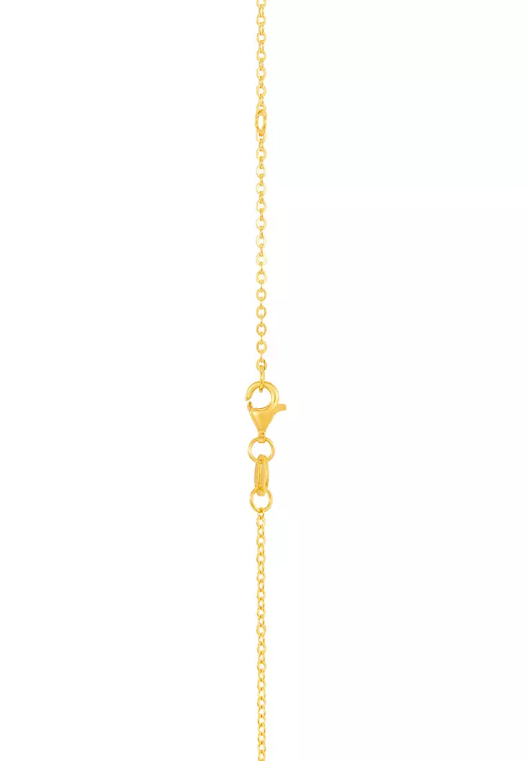 HABIB 999/24K Yellow Gold Necklace WWGC1370524