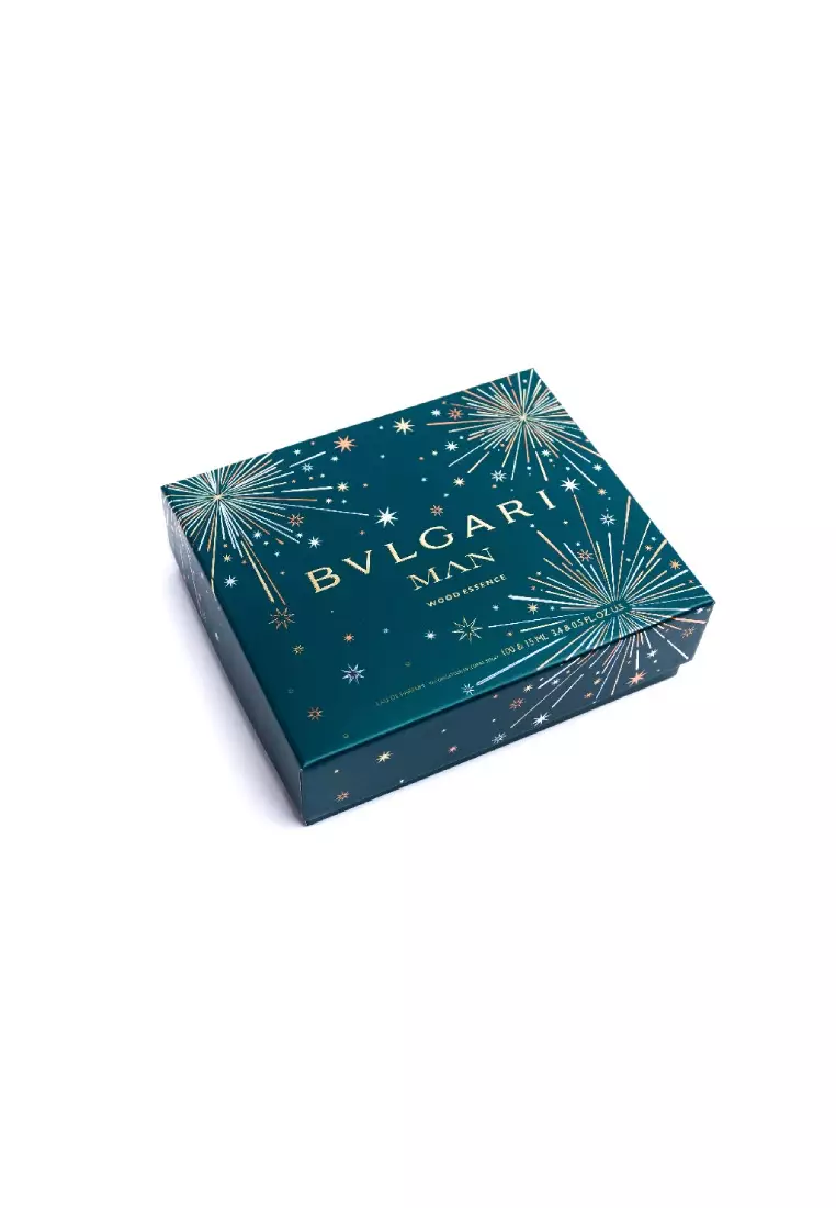 Bvlgari Man Wood Essence Coffret (Parfum Pria)