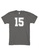 MRL Prints grey Number Shirt 15 T-Shirt Customized Jersey F8031AA1C21943GS_1