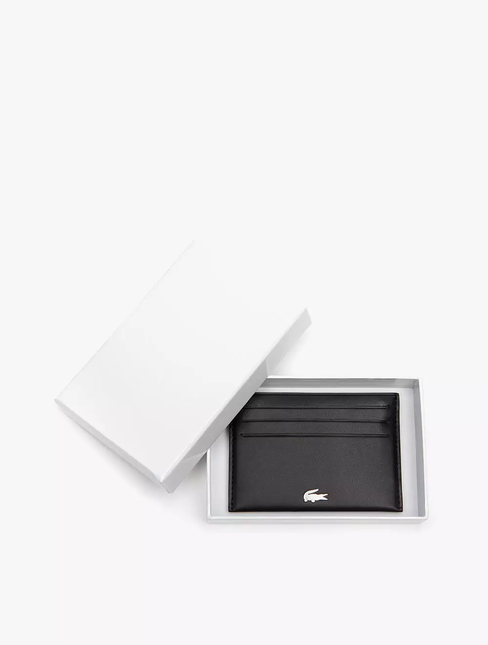 Jual Lacoste Men's Fitzgerald credit card holder in leather