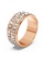 Bullion Gold gold BULLION GOLD Princess Cut Stunner Ring In Rose Gold 39485AC5778E4AGS_1