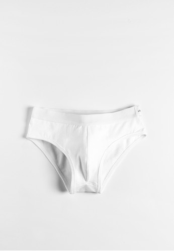 居家三角褲 (有機棉)-93002-白,尖沙咀 esprit 服飾, 內褲