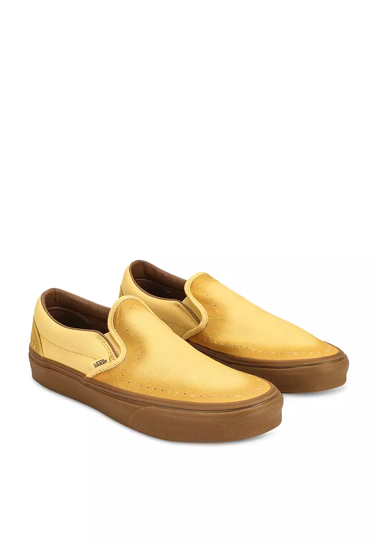 Tan slip top on vans