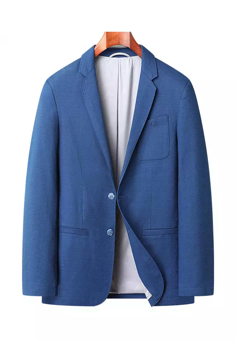 Buy HAPPY FRIDAYS Elastic Cotton Suit Jacket 25101 2024 Online