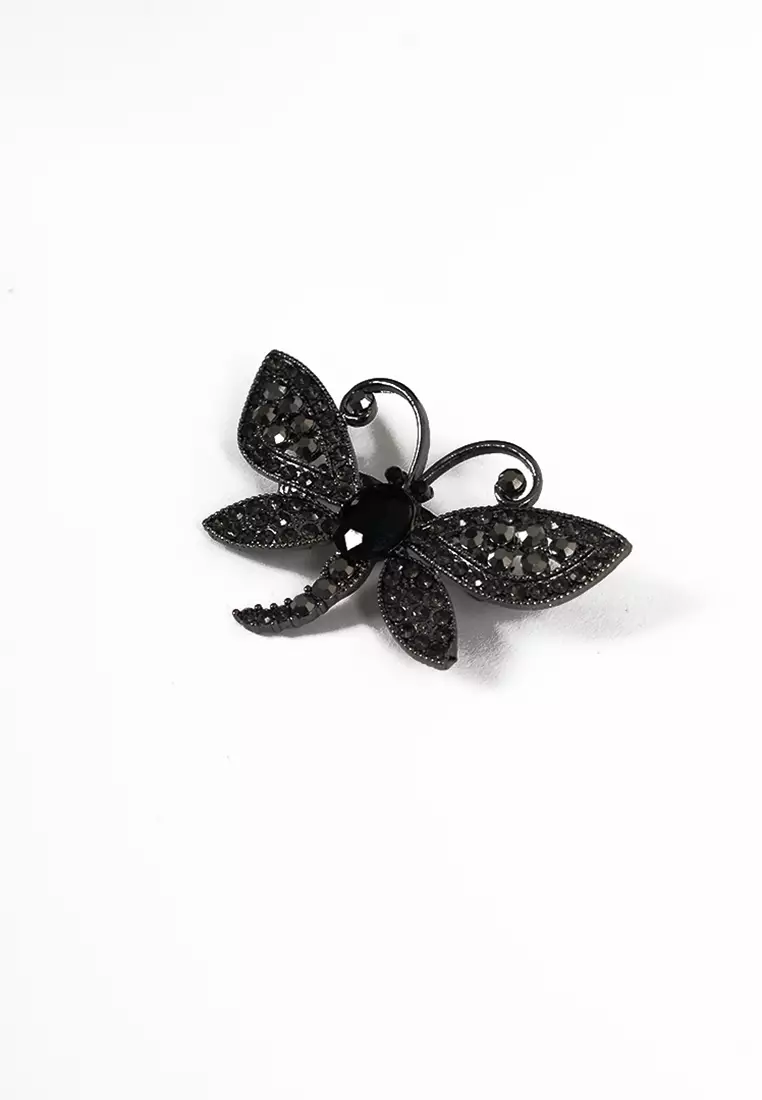 Houseofcuff lapel pin brooch bros untuk jas TUSUK SILVER A56
