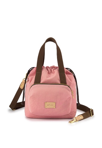 satana pink satana Fennel Bucket Hand Bag-Pink F681EACB68E36FGS_1