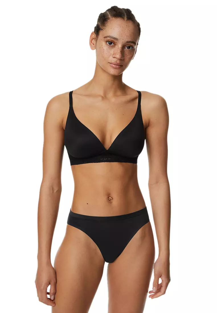 MARKS & SPENCER M&S Body Soft Non Wired Plunge Bra A-E - T33/3094 2024, Buy MARKS & SPENCER Online