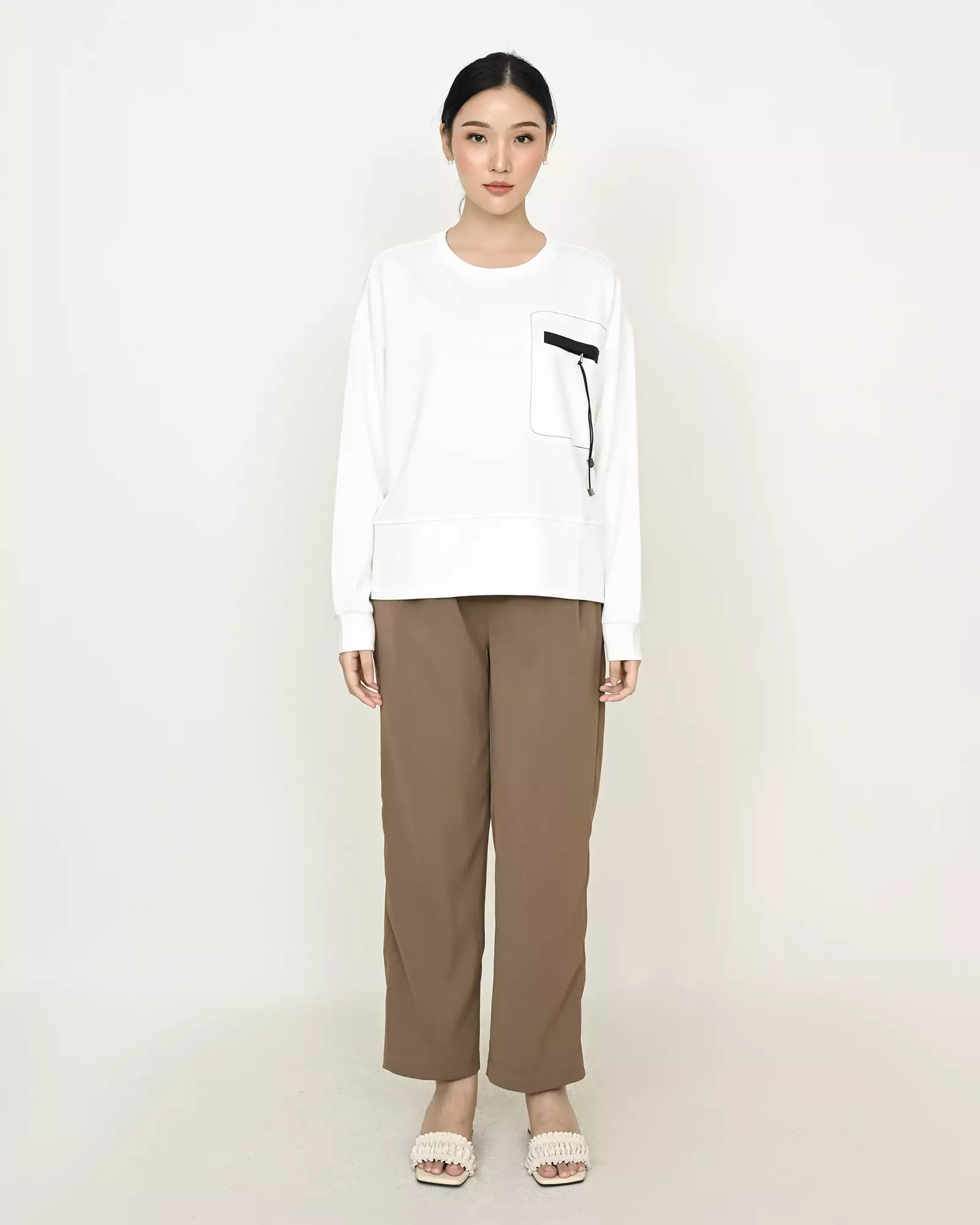 Geulis.id REIKA TOP - White