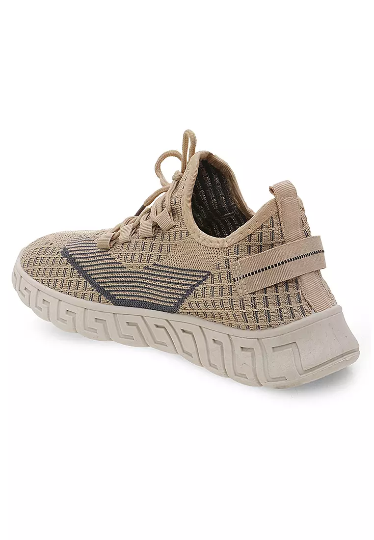 Chayton Shoes Sport Sepatu Sneakers Pria Classic Casual Running Material Canvas ORIGINAL - Brown