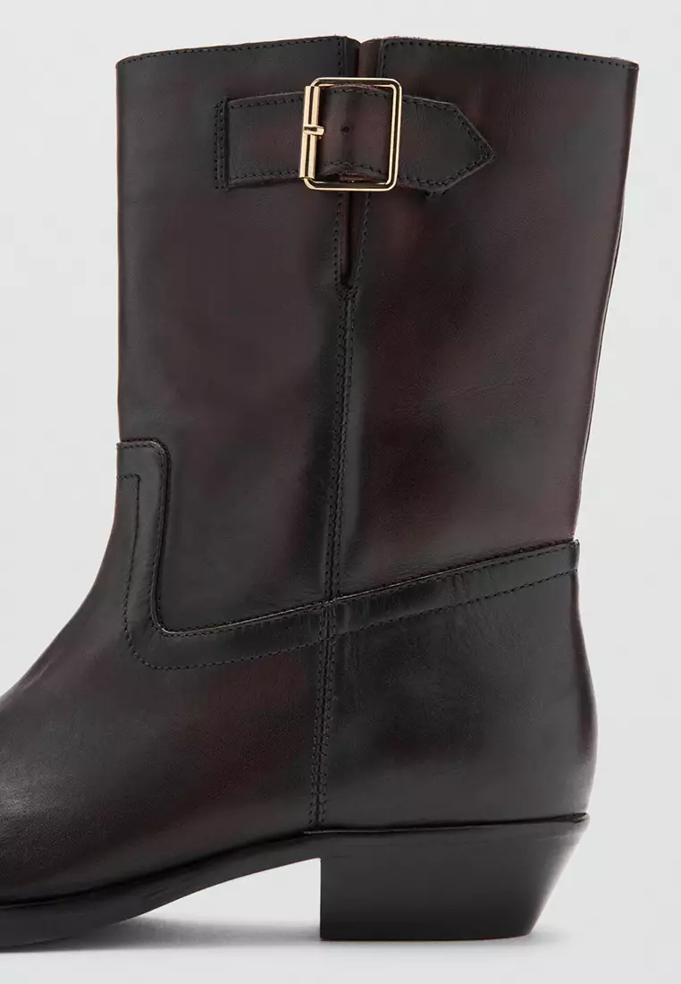 Buckle Ankle Boots