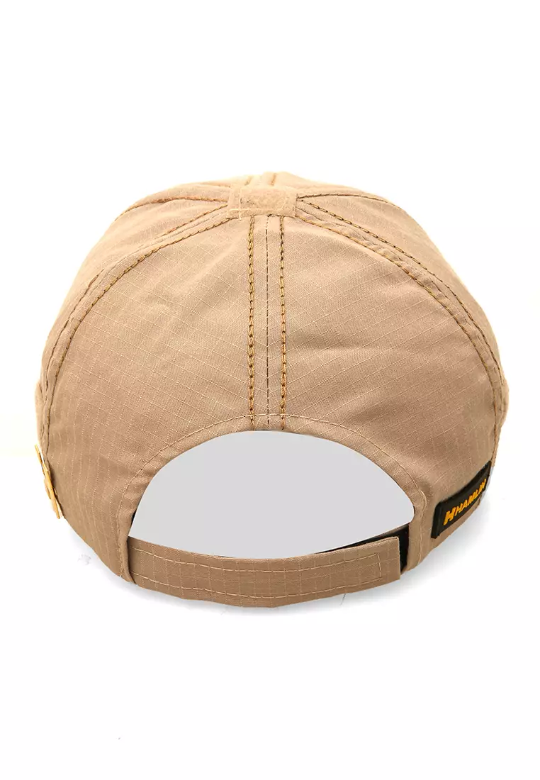 Jahari Topi Baseball Polos Unisex Pengait Velcro Material Cotton ORIGINAL - Cream
