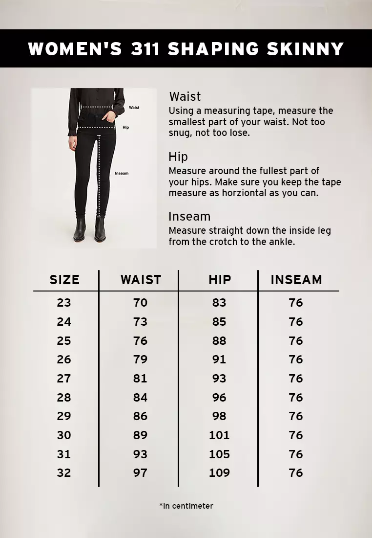 Levi's 311 Shaping Skinny Darkest Sky (19626-0001)