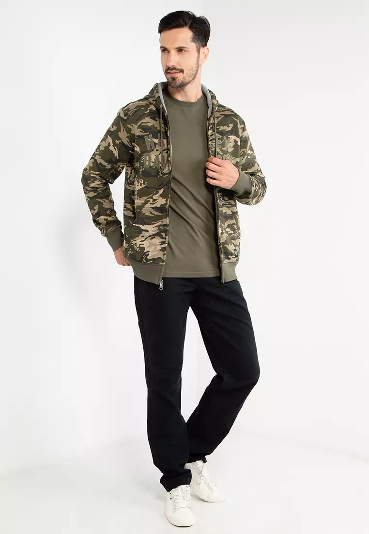 Buy Harley-Davidson Staple Camo Zip-Up Hoodie 2024 Online