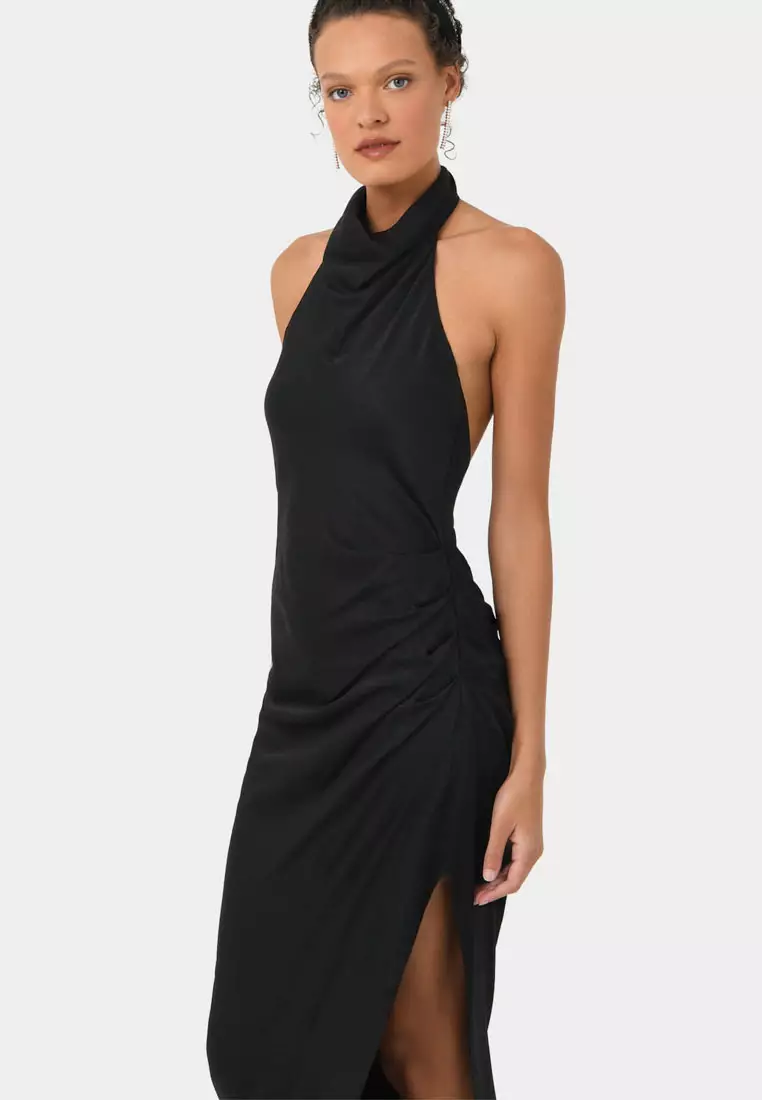 Sydney Backless Draped Dress