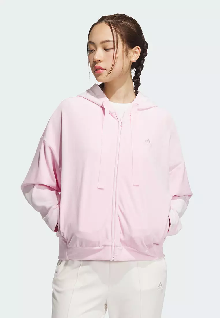 Womens adidas hooded tracksuit top
