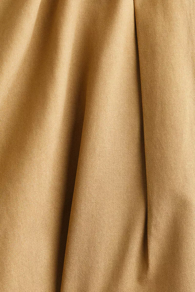 Flared mini skirt