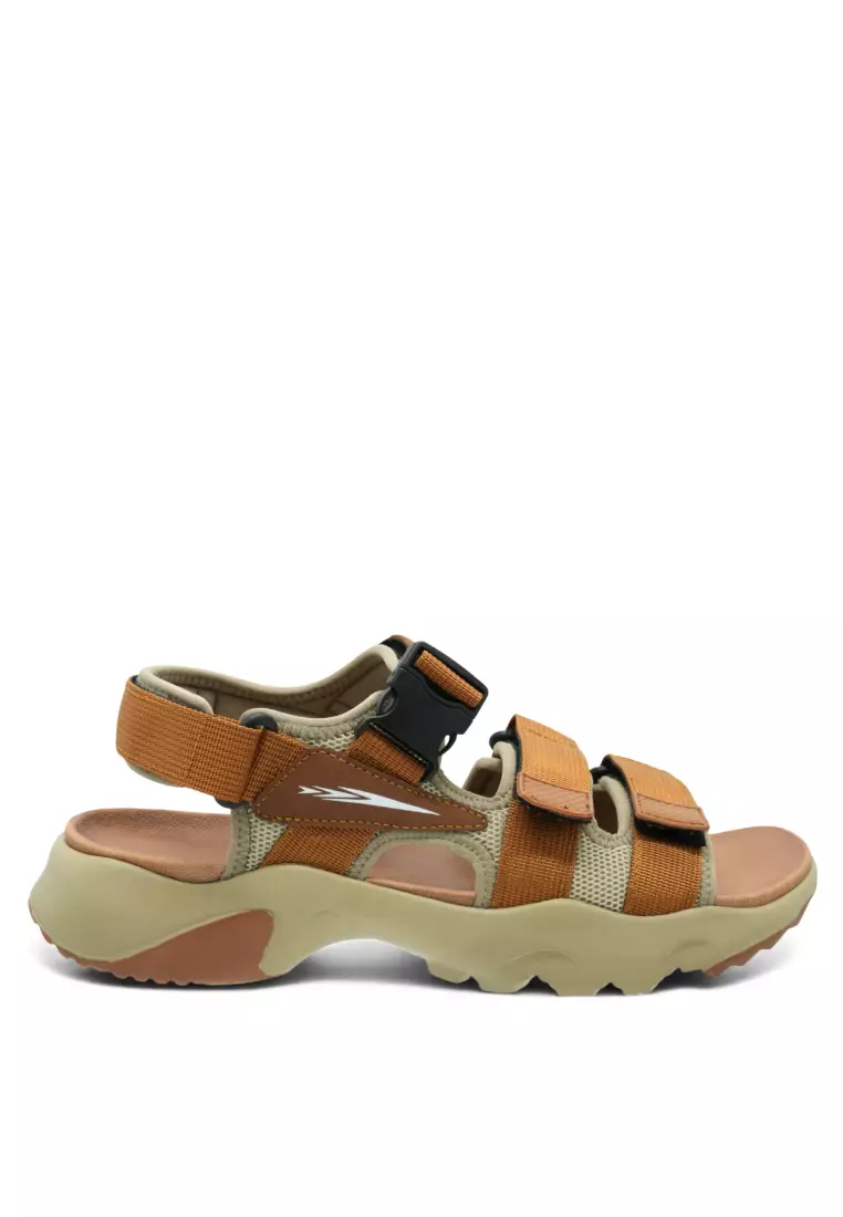 Men Slip On Faux Leather Classic Casual Sandals - 260141281