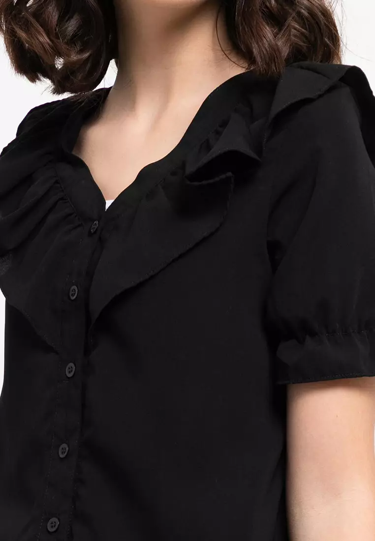 Taylor Ruffle Blouse