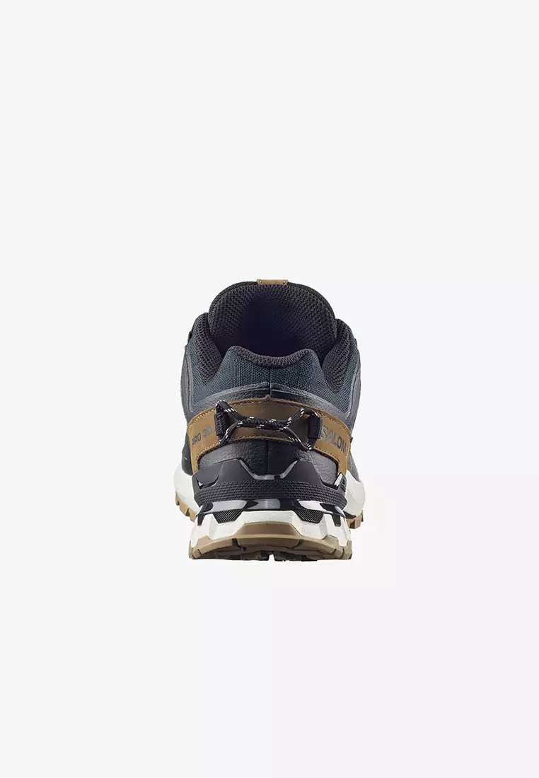 XA PRO 3D V9 Gore-tex Women Outdoor Shoes in Black / Coyote Brown / Vanilla Ice