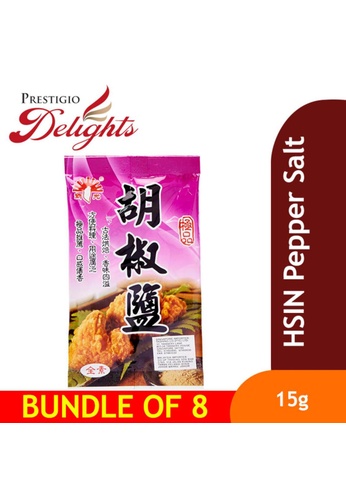 Prestigio Delights HSIN Pepper Salt 15g Bundle of 8 B7502ES66A6ED3GS_1