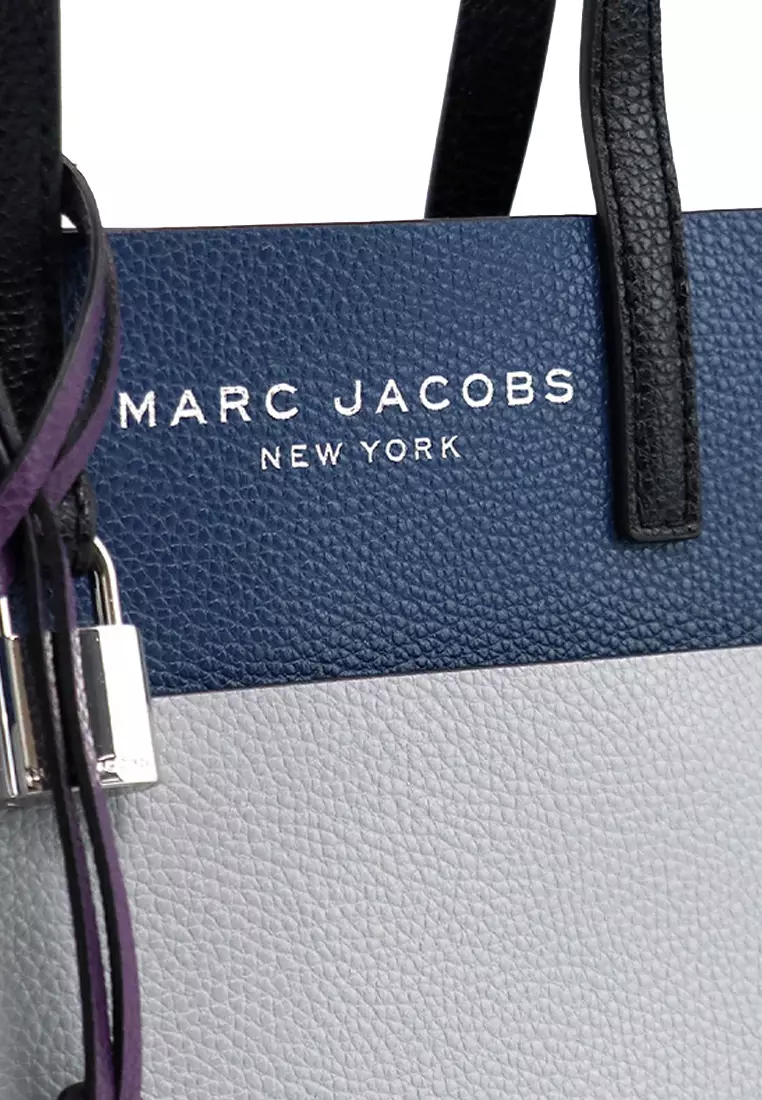 Marc Jacobs The Colorblock Tote Bag Medium Purple Potion/Multi in